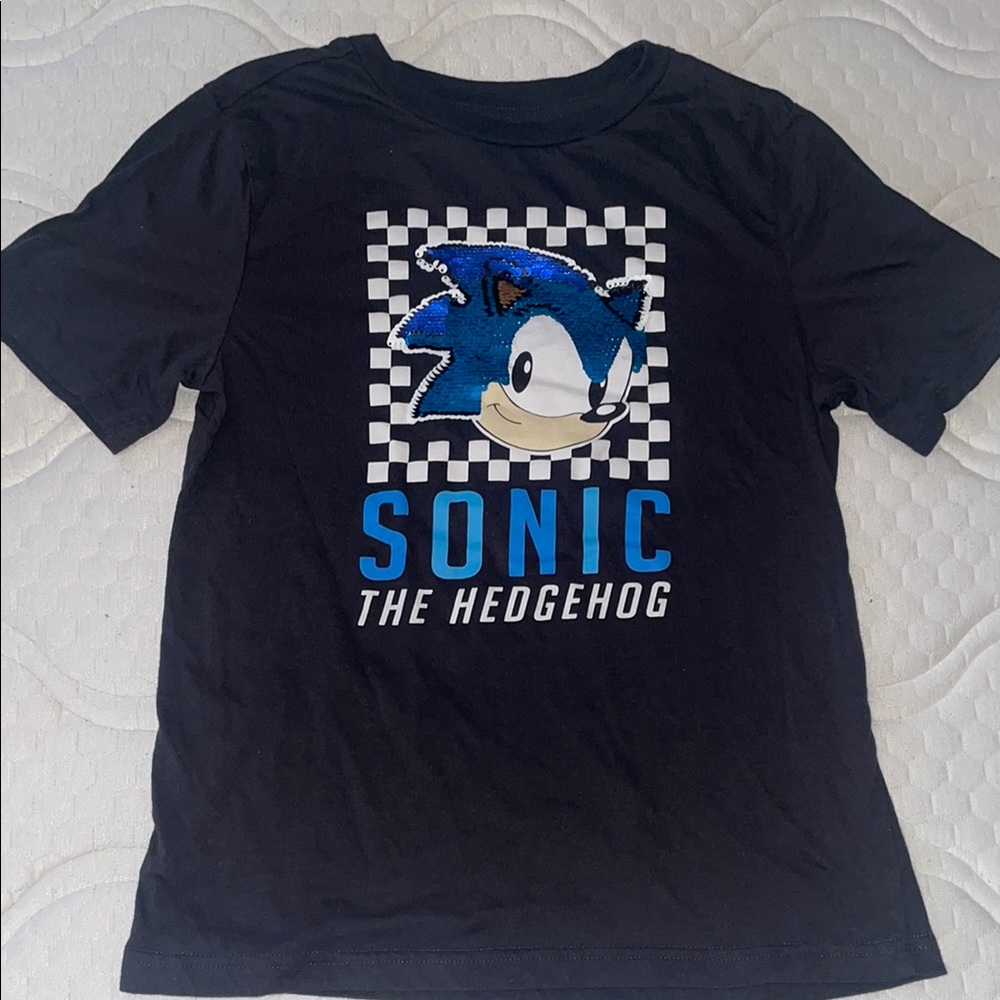 Sonic the Hedgehog Black T-Shirt